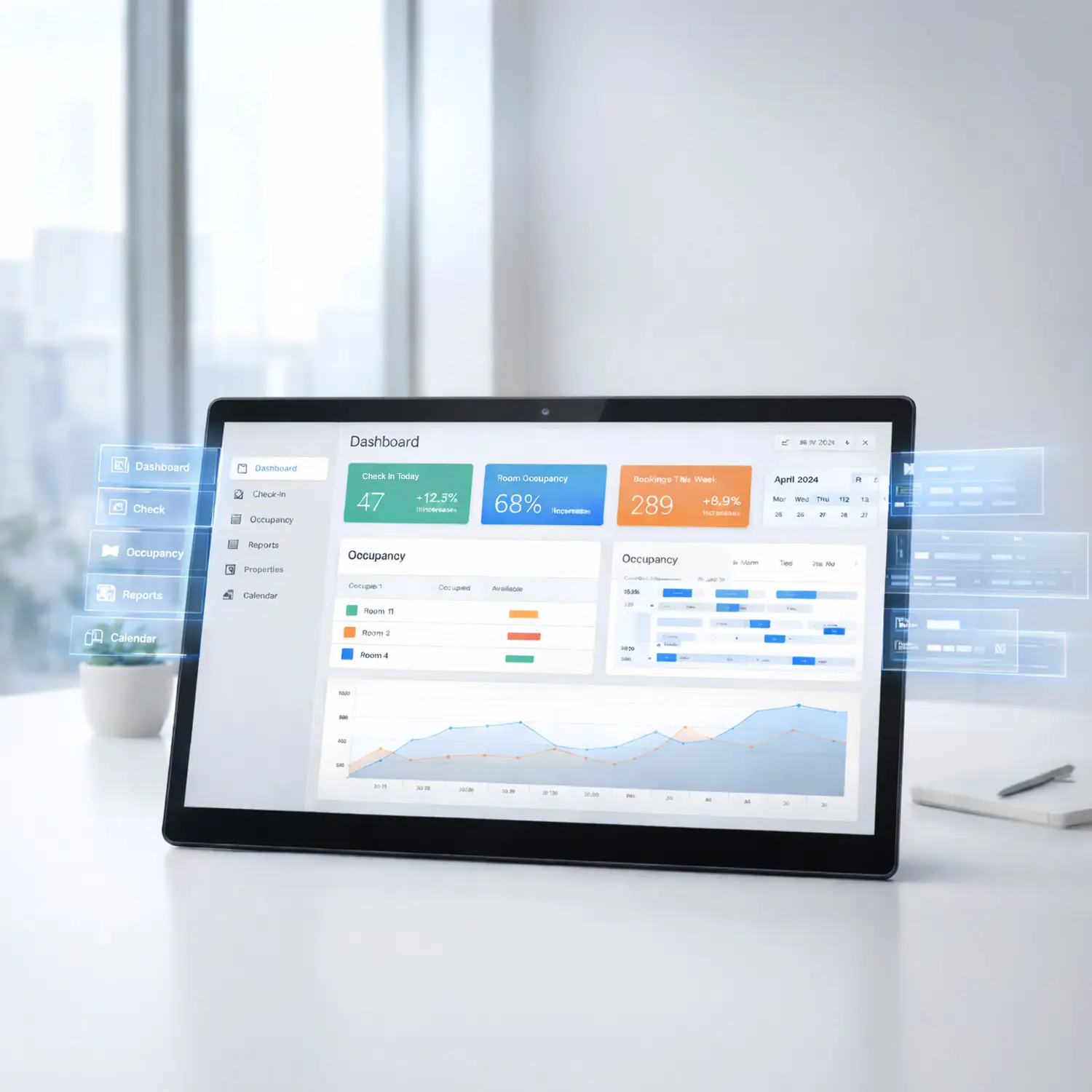 MegaPAD 1564 Pro 3 als 15,6-Zoll Display für Dashboards und professionelle Visualisierung