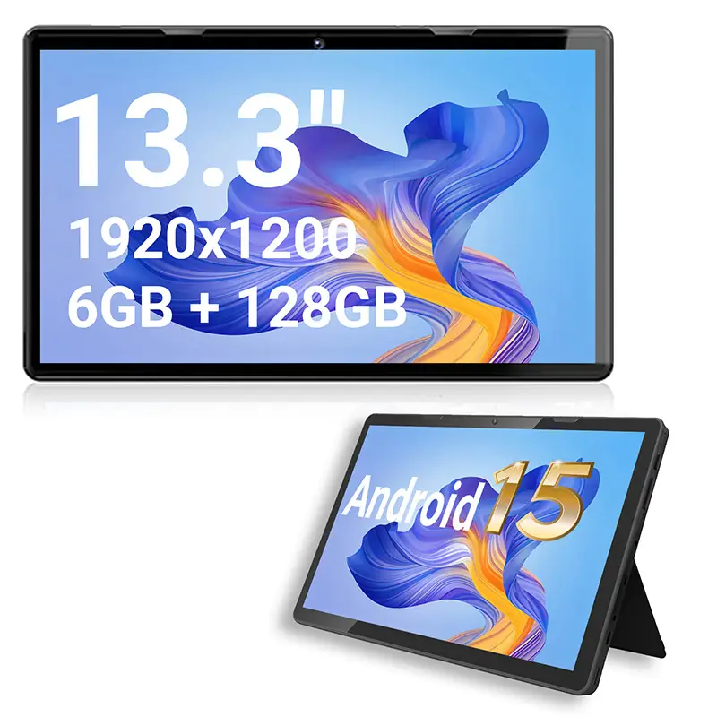 XORO MegaPAD 1333 Pro 2 13.3 Zoll Tablet Display mit Android 15 und Akku für mobile Nutzung