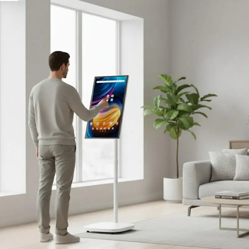 Kiosk Display im Empfangsbereich für Self-Service Anwendungen