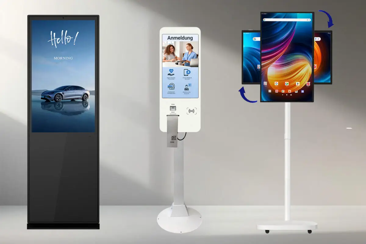 Digital Signage und Kiosk Systeme für Information, Self-Service und digitale Kommunikation