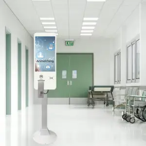 OEM EMS Display Lösung im medizinischen Umfeld mit Kiosk System